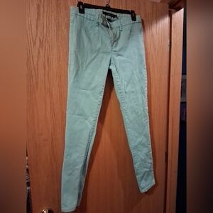 Womens Calvin Klein Jeans Mint Green Skinny Leggin Stretch 29/8